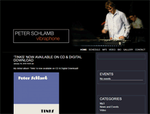 Tablet Screenshot of peterschlamb.com